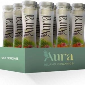 Aura Pure Organic King Coconut Water (12 x 300 ml)